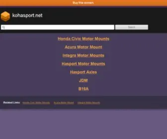 Kohasport.net(kohasport) Screenshot