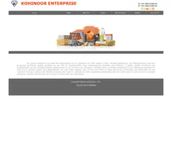 Kohinoorenterprise.com(Kohinoor Enterprise) Screenshot