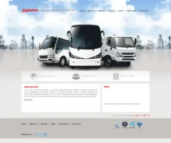 Kohistanlogistics.com(Kohistan Logistics Company (Pvt)) Screenshot