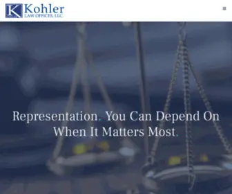 Kohlerlaw.net(Family Law Lawyer West Chester) Screenshot