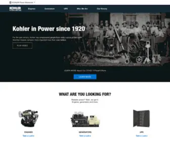Kohlerpowersystems.com(Kohlerpowersystems) Screenshot