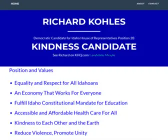 Kohles.com(Richard Kohles) Screenshot