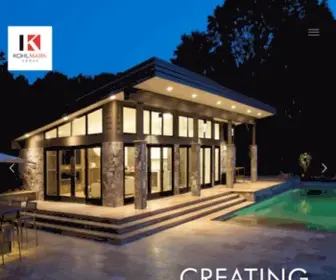 Kohlmark.com(Custom Home Builder in Virginia) Screenshot