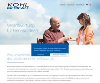 Kohlmedical.de(Home) Screenshot