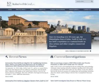 Kohnswift.com(KohnSwift&Graf) Screenshot