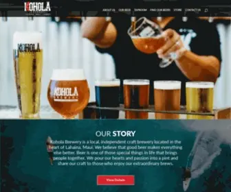 Koholabrewery.com(Kohola Brewery) Screenshot