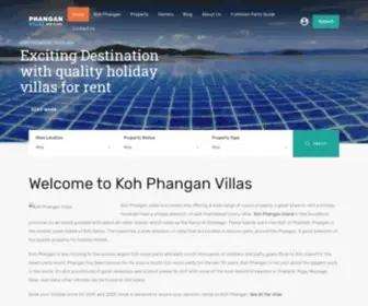 Kohphangan-Villas-Thailand.com(Rent a villa) Screenshot