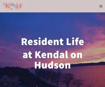 Kohresweb.org(Kendal on Hudson community life) Screenshot