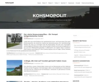 Kohsmopolit.de(Kohsmopolit) Screenshot