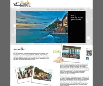 Kohtaobamboohuts.com(Koh Tao Bamboo Huts) Screenshot