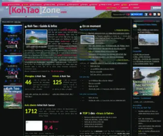 Kohtaozone.com(Koh Tao) Screenshot