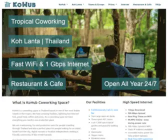 Kohub.org(Coworking Space Thailand) Screenshot