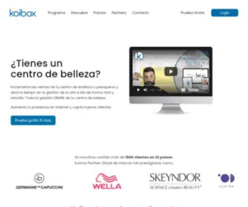 Koibox.es(Programa de gestión para peluquerias y centros de estetica) Screenshot