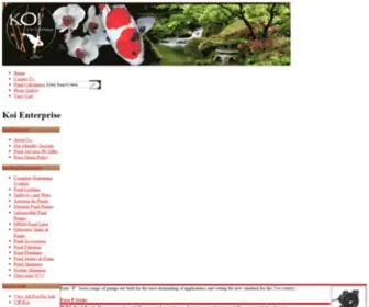Koienterprise.com(Koi Enterprise) Screenshot