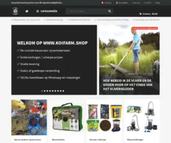 Koifarm.shop(Webshop) Screenshot