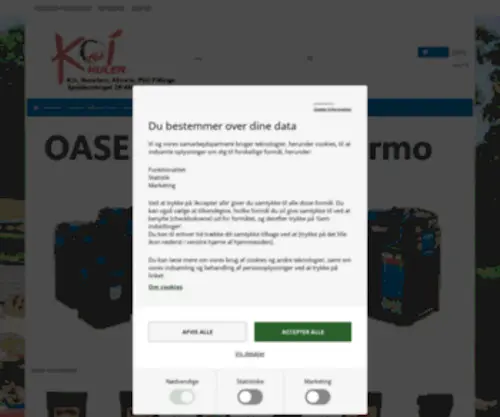 Koihulen.dk(Havedam) Screenshot