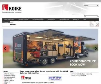 Koike-Europe.com(Koike) Screenshot