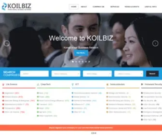 Koilbiz.net(Korea Israel Business Network) Screenshot