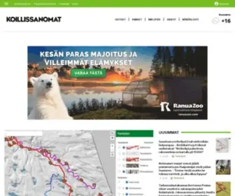 Koillissanomat.fi(Etusivu) Screenshot