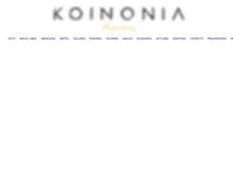 Koinoniadisenos.com(INICIO) Screenshot