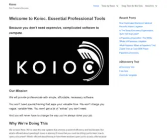 Koioc.com(Koioc) Screenshot