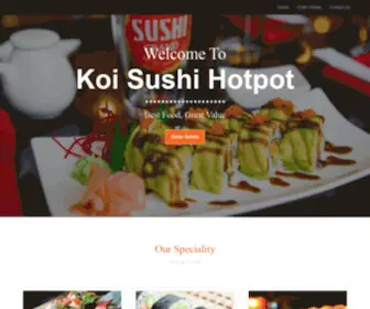 Koisushihotpot.com(Quincy) Screenshot