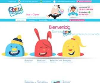 Kojakgraphic.com.co(Botones Publicitarios y Personalizados Bogota) Screenshot