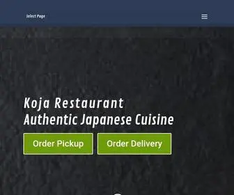 Kojarestauranttoronto.com(Koja Restaurant) Screenshot