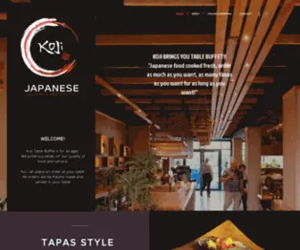 Koji.co.nz(Koji Table Buffet) Screenshot