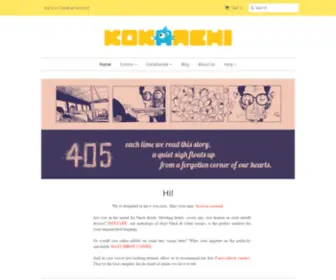 Kokaachi.com(The Indian storytelling and publishing house) Screenshot