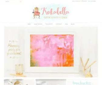 Kokabella.com(Turning photographs into art through emotion and creativity) Screenshot