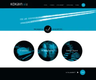 Kokain.si(Kokain) Screenshot