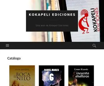 Kokapeli.com(Kokapeli Ediciones) Screenshot