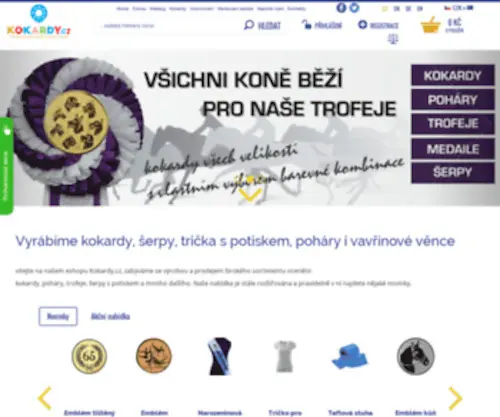 Kokardy.cz(Poháry) Screenshot