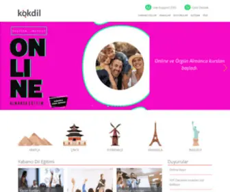 Kokdil.com(Kökdil) Screenshot