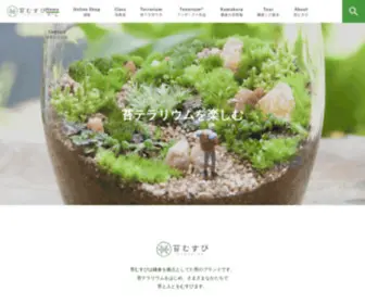 Kokemusubi.com(苔むすび) Screenshot