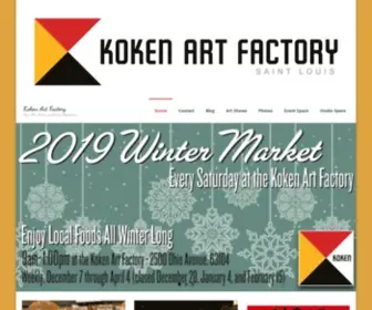 Kokenartfactory.com(Your Art) Screenshot