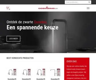 Kokendwaterkranen.com(Dé) Screenshot