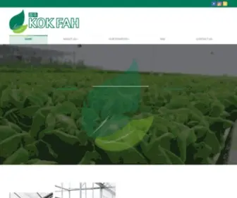 Kokfahfarm.com.sg(Kok Fah Technology Farm) Screenshot