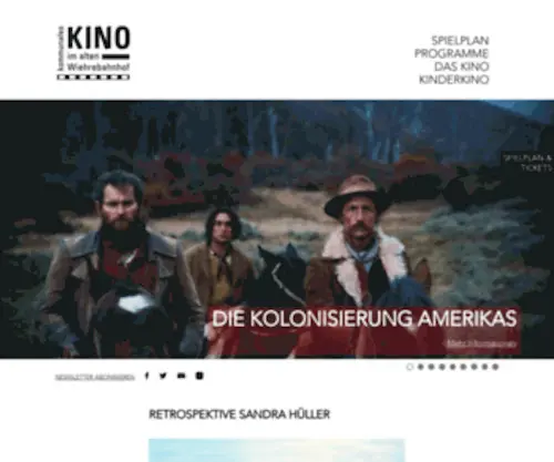 Koki-Freiburg.de(Kommunales Kino Freiburg) Screenshot