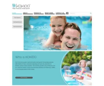 Kokido.com(Pool Product Innovations) Screenshot