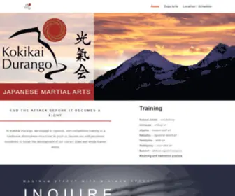 Kokikaidurango.com(Kokikai Durango) Screenshot