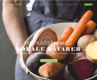 Kokkeloren.no(Vi er stolte over å ha vunnet matkassetestet i TV2 Hjelper deg 2020) Screenshot