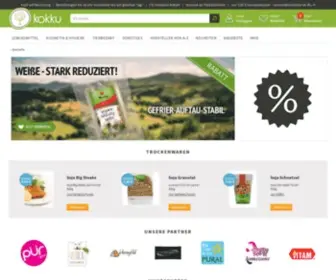 Kokku-Online.de(Dein veganer Onlineshop) Screenshot