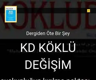 Kokludegisimdergisi.com(KÖKLÜ) Screenshot