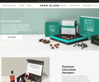 Kokoblack.com(Koko Black Chocolate) Screenshot