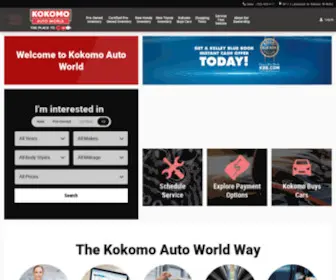 Kokomoautoworld.com(Kokomo Auto World) Screenshot