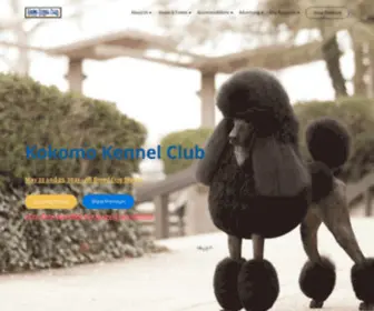 Kokomokennelclub.org(Kokomo Kennel Club) Screenshot