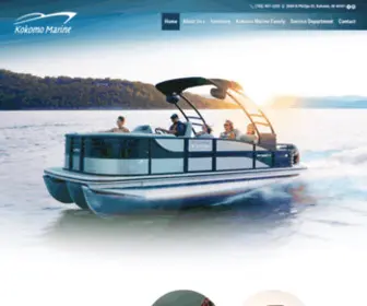 Kokomomarine.net(Kokomo Marine) Screenshot
