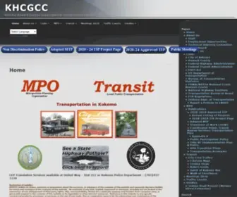 Kokomompo.com(Kokomo Howard County Governmental Coordinating Council) Screenshot